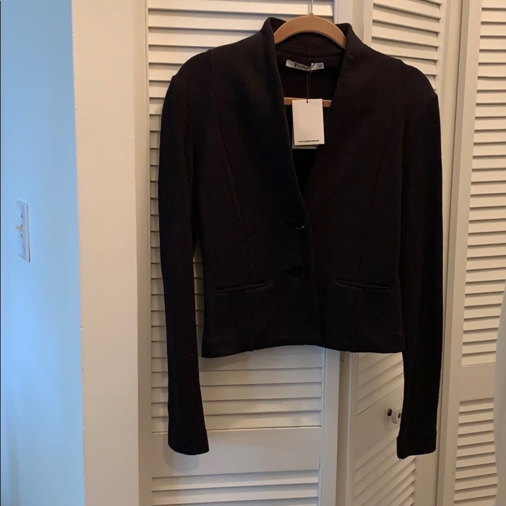 Alexander Wang Black Blazer with back detail